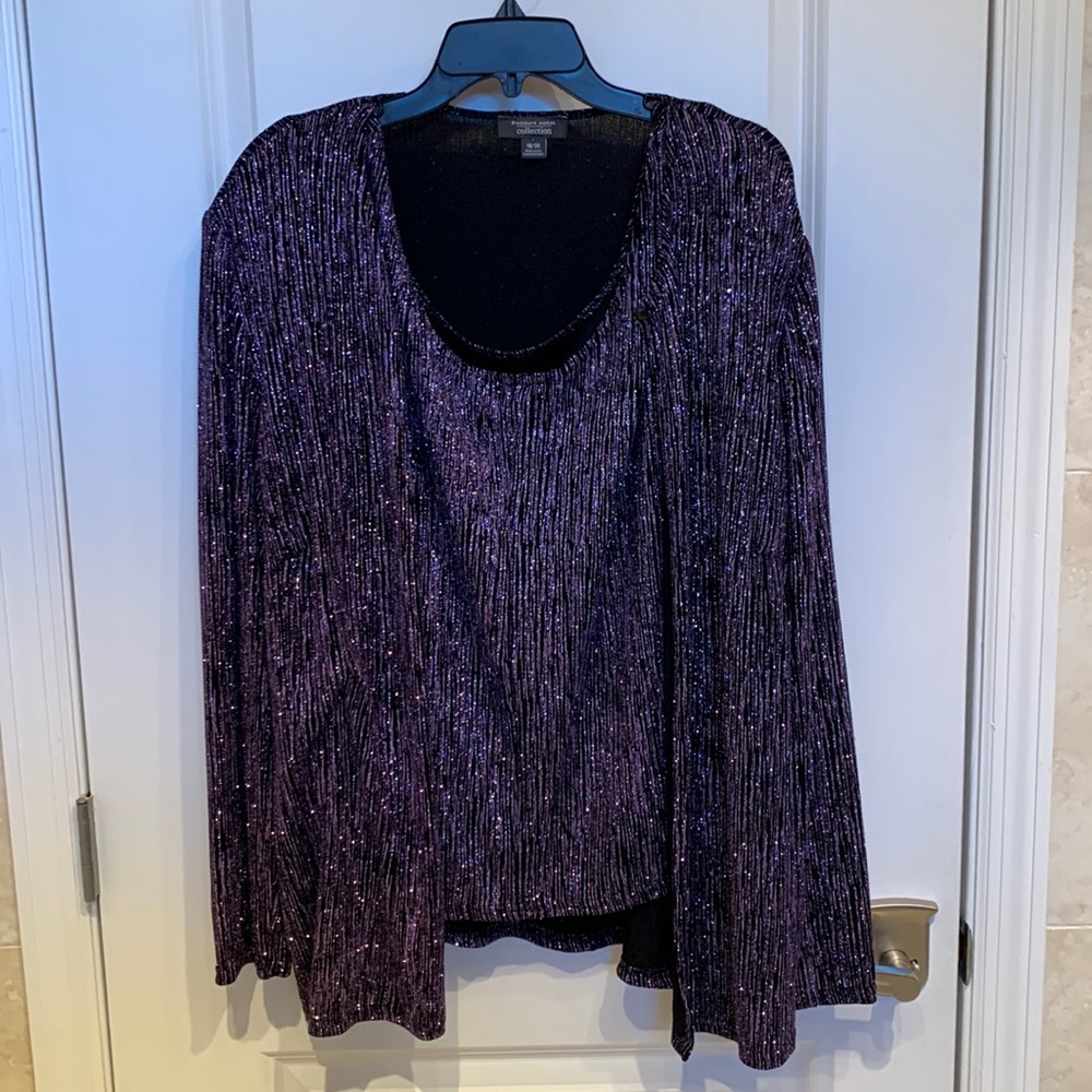 Holiday Jacket With Matching Shell - image 1